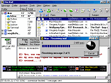 Main window with additional program features